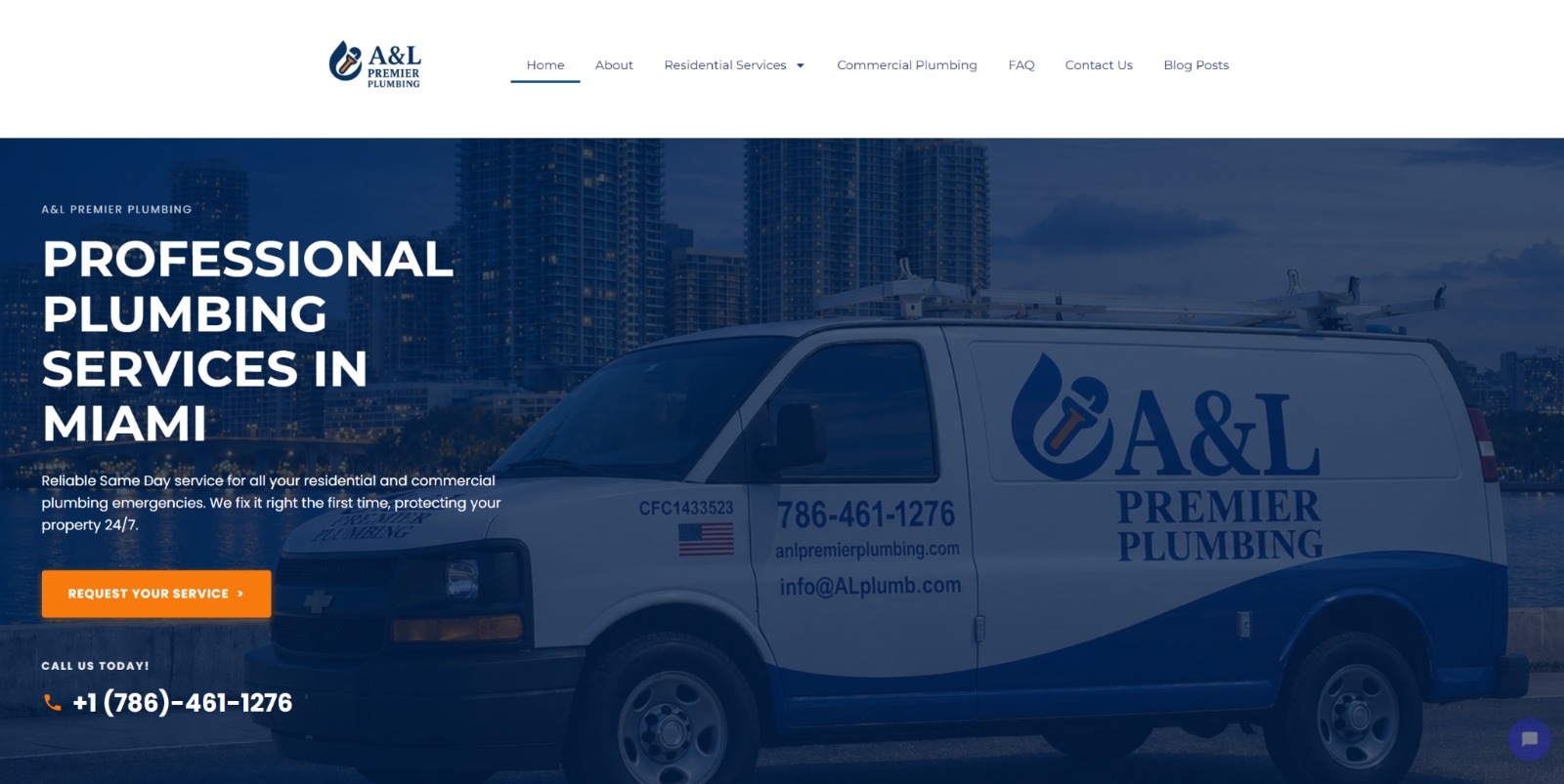 Luv Web Design website case study preview