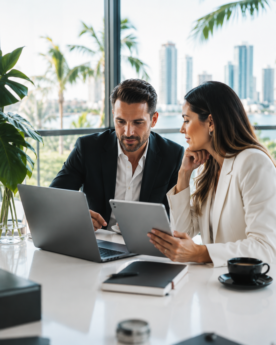 Modern website design for Miami local business